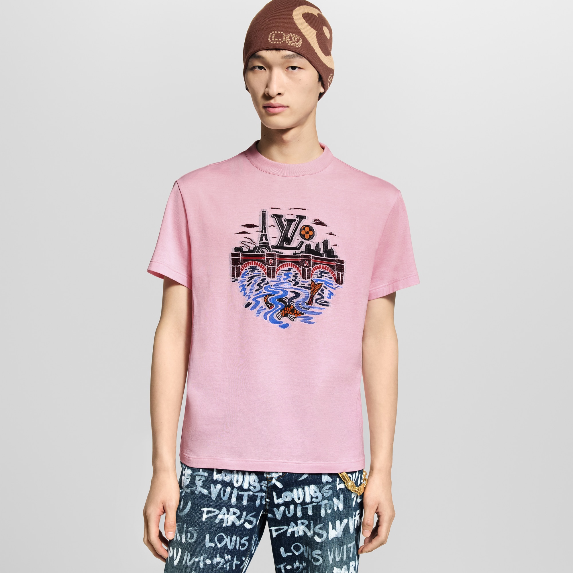 Louis Vuitton☆Tシャツ グラフィック pink Graphic T-Shirt - Ready-to-Wear | LOUIS VUITTON